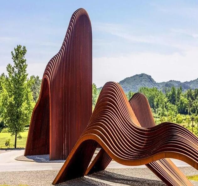 佛山锈钢板造型